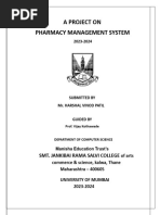 Pharmacy Management System Harshal00000