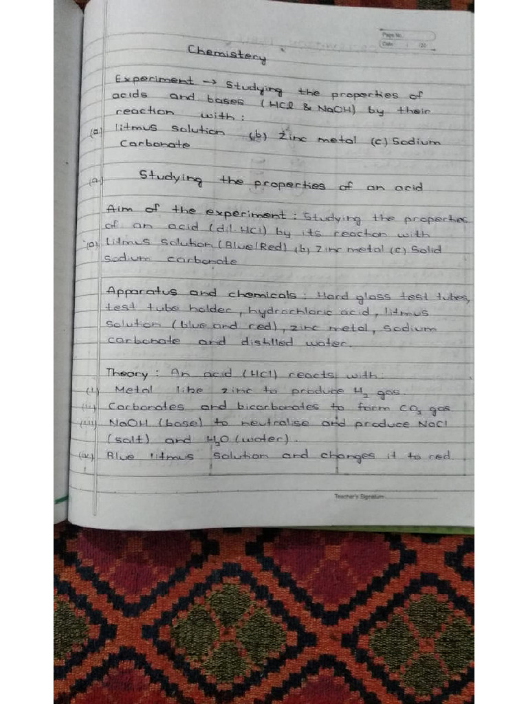 Science Practical Class10 | PDF
