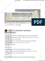 ¿Qué son las variantes textuales intencionales - PreguntasBiblias.info
