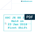 SSC Je Ee 2017 23 Jan 2018