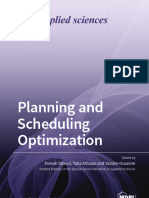 Planning and Scheduling Optimization