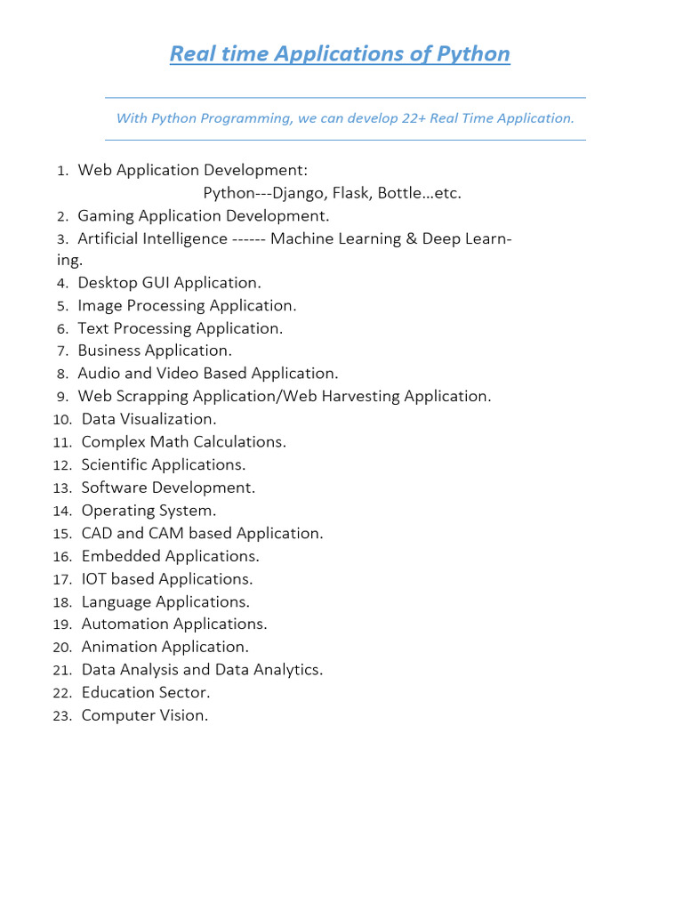 Complete python course pdf programming language boolean data type