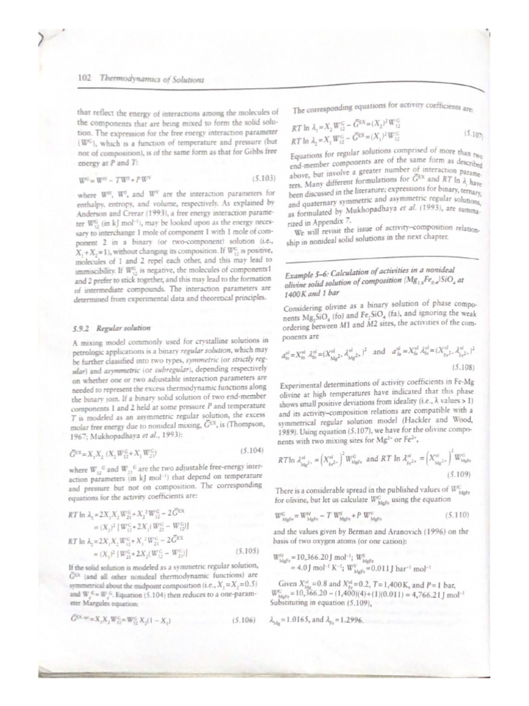 102 Thermodynamics Of Solutions Pdf