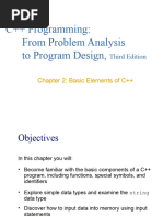 C++ Programming: From Problem Analysis To Program Design,: Third Edition