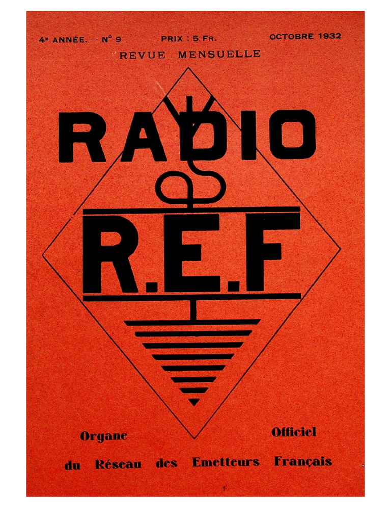 Radio REF 1932 10 | PDF