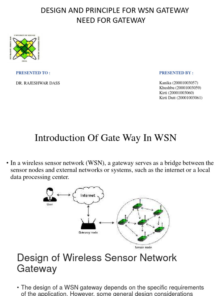 Group 16 GATEWAY | PDF | Wireless Sensor Network | Computer Network