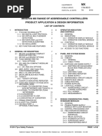 Minerva MX Range of Addressable Controllers Product Application & Design Information