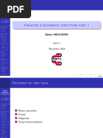 Chapter 3algebraic Structure Part 1