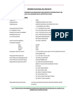 Informe Situacional de Obra 2 PDF Free