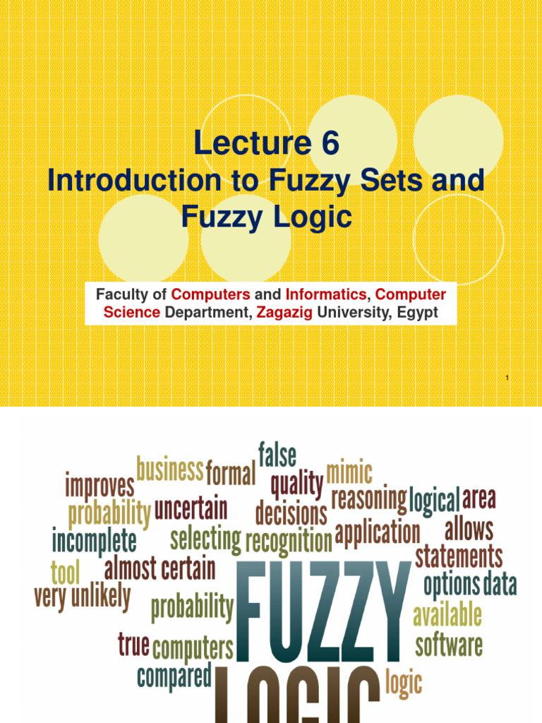 Lec 6 FuzzySets PDF