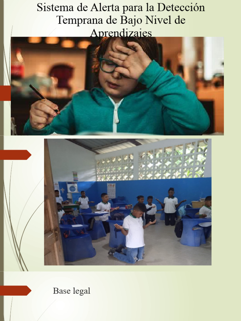 Sistema de Alerta Temprana en Educación | PDF | Evaluación | Aprendizaje