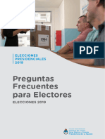 Electores Preguntas Frecuentes 2019