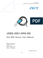 Soil Sensor Jxbs 3001 NPK Rs