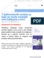 7 Jednostavnih Saveta Uz Koje Se Može Smanjiti Niv