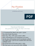 Pay Fixation