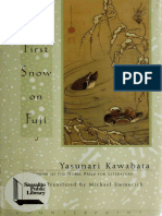 First Snow On Fuji - Yasunari Kawabata - 1999 - Counterpoint - 9781582430225 - Anna's Archive