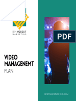 By Video Management Plan