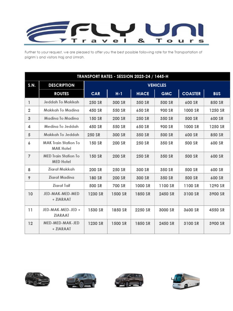 Transportation PDF Mecca Payments