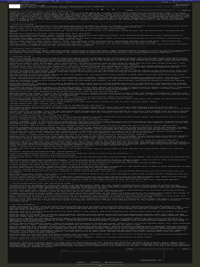 Naruto's Rise Chapter 9 - Jiraya's Return and The Explanation, A Naruto ...