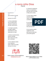 A La Rorro Nino A La Rorro Ra Letra PDF