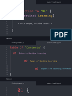 Supervised Learning Workshop