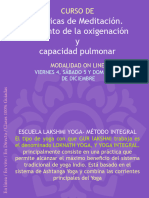 Curso Básico de Meditación y Capacidad Pulmonar 2020