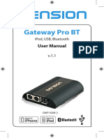 Gateway Pro Bt - User Manual