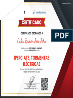 Curso IPERC, ATS, TORMENTAS ELÉCTRICAS - doc 40482478 - CUBAS RAMON JOSE JOHN