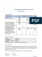Assessment Brief: BIS2006 Management Information Systems Trimester 3, 2023
