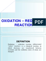 Chapter 3 Oxidation Reduction