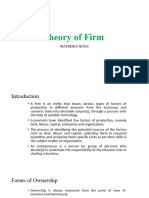 THEORY - OF - FIRMTheory of Firm