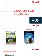 Promo Cashback Sharp Desember 2023