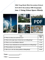 1415 - S1 - Using Urban Space Wisely - Unit 1.1