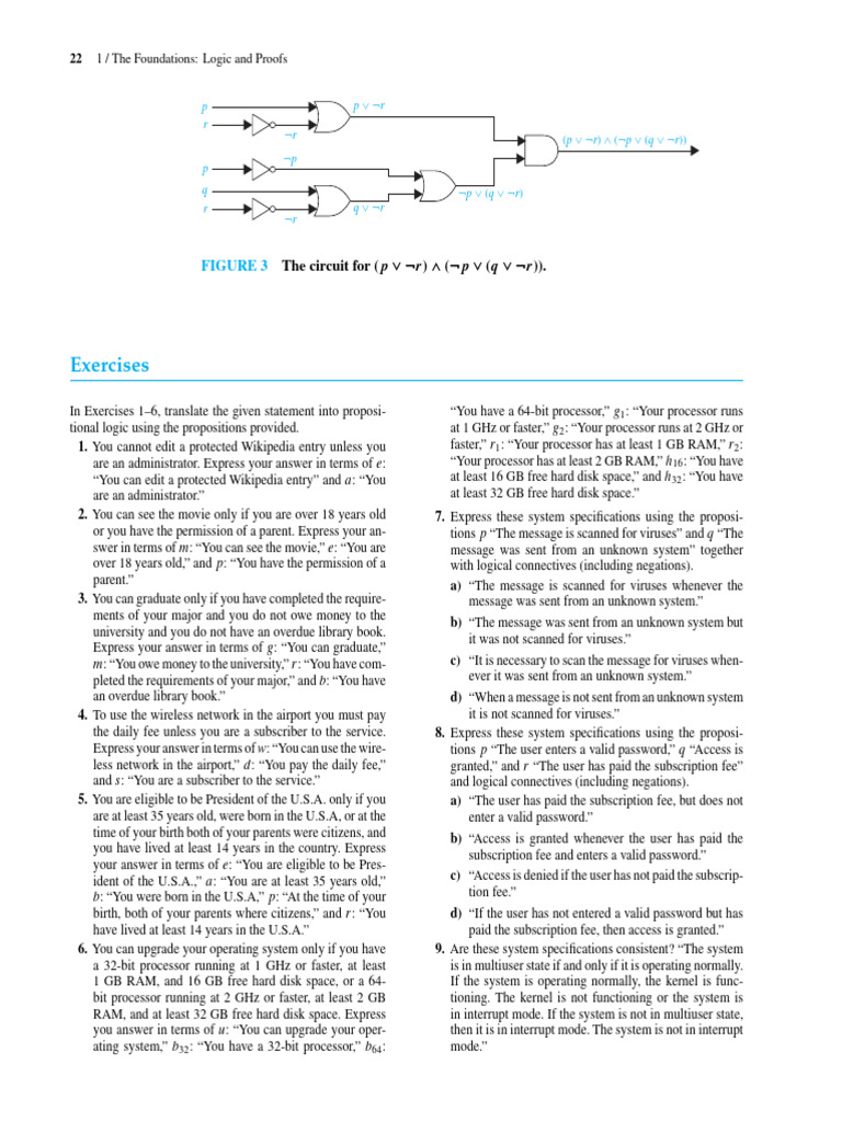 Section 1-2 | PDF | Truth | Computer Science