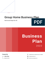 Group Home Business Plan