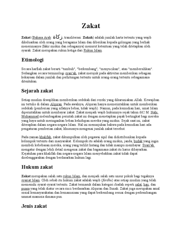 Zakat