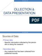 C1 Data-Collection Data Presentation