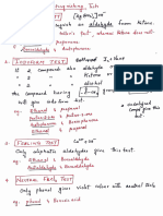 Distinguishing Tests, Formulas, Name Reactions