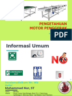 Pengetahuan Motor Penggerak