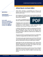 Corporate Briefing Notes - ABL