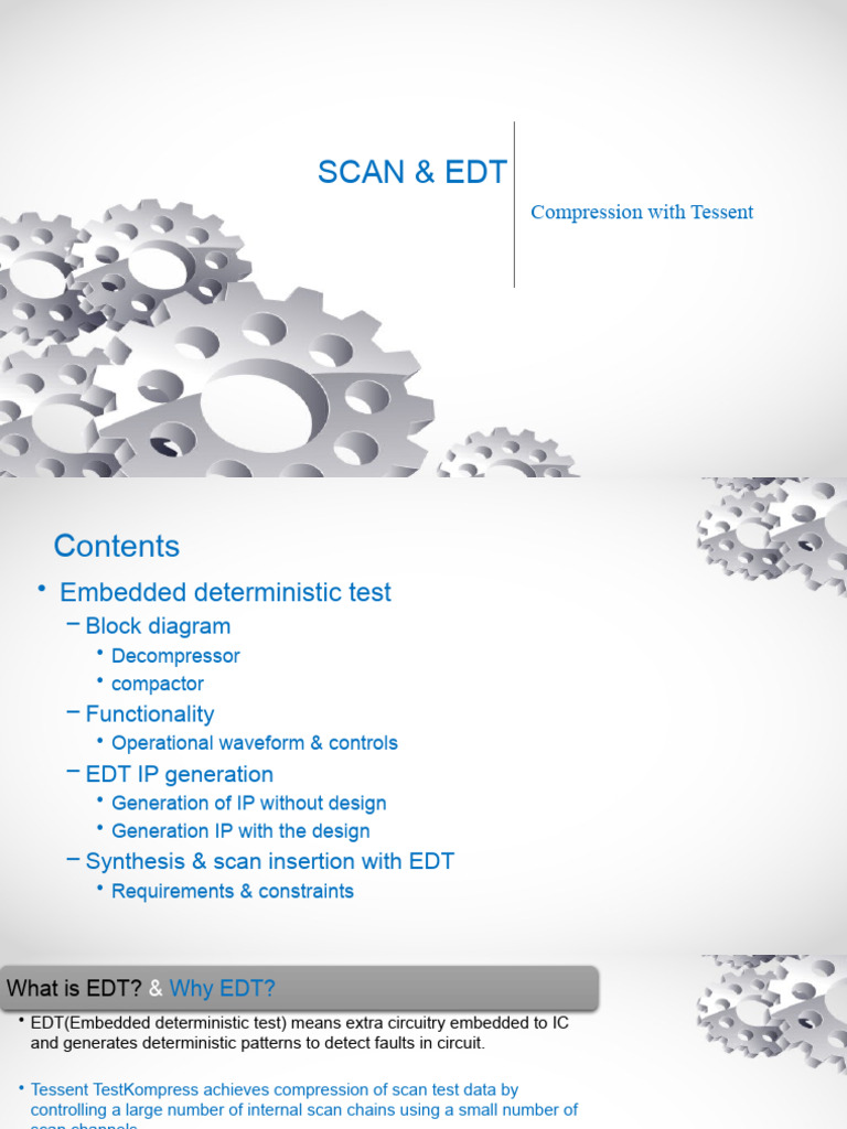 Understanding Embedded Deterministic Test | PDF | Electronic ...