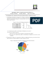 I Prova Parcelar de Estatã - Stica I - Manhã