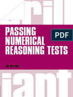 Brilliant Passing Numerical Reasoning Tests Everything You Need To Know To Understand How To Practise For and Pass Numerical... (Rob Williams) (Z-Library)