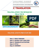 KHXHNV Basic Translation Practice Lesson 8 Topic Practice 3 Environment