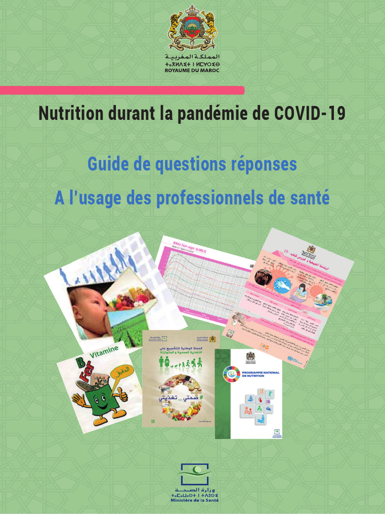 Guide de Nutrition Durant La Pandemie de Covid 19 | PDF