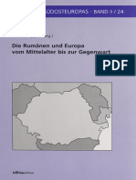 Die Rumänen Und Europa Vom Mittelalter Bis Zur Gegenwart