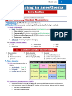 Monitoring in Anesthesia