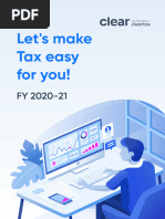 Comprehensive Guide For Income Tax Returns FY 20-21