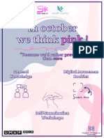 October Awareness Poster