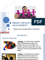 Project Human Resource Management - V5